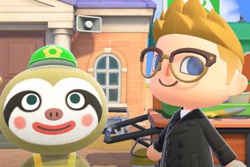 Animal Crossing New Horizons Lief from 2.0 launch trailer