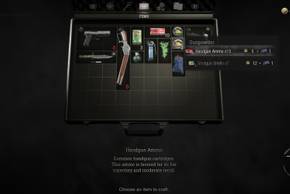 Crafting ammo in the Resident Evil 4 Remake