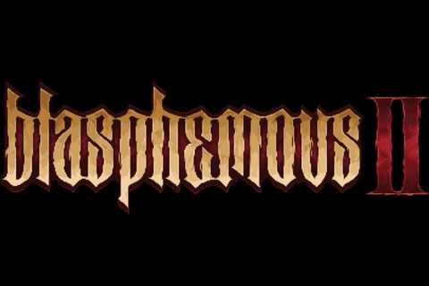 The logo for Blasphemous 2