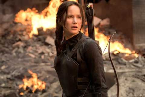 Katniss Everdeen (Jennifer Lawrence) in The Hunger Games