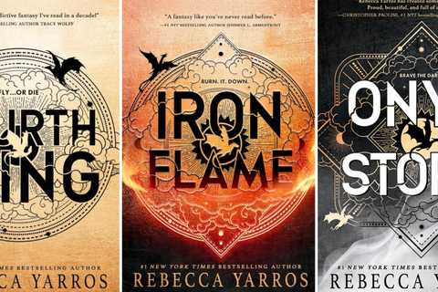 Fourth Wing Series Covers