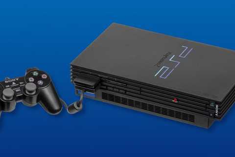 A PS2 and controller