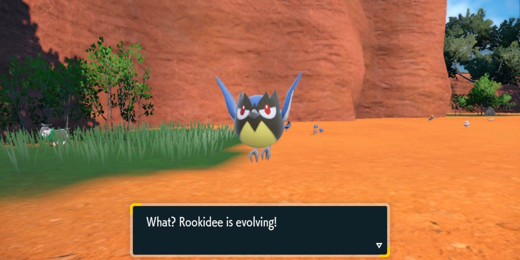 pokemon scarlet violet rookidee evolve