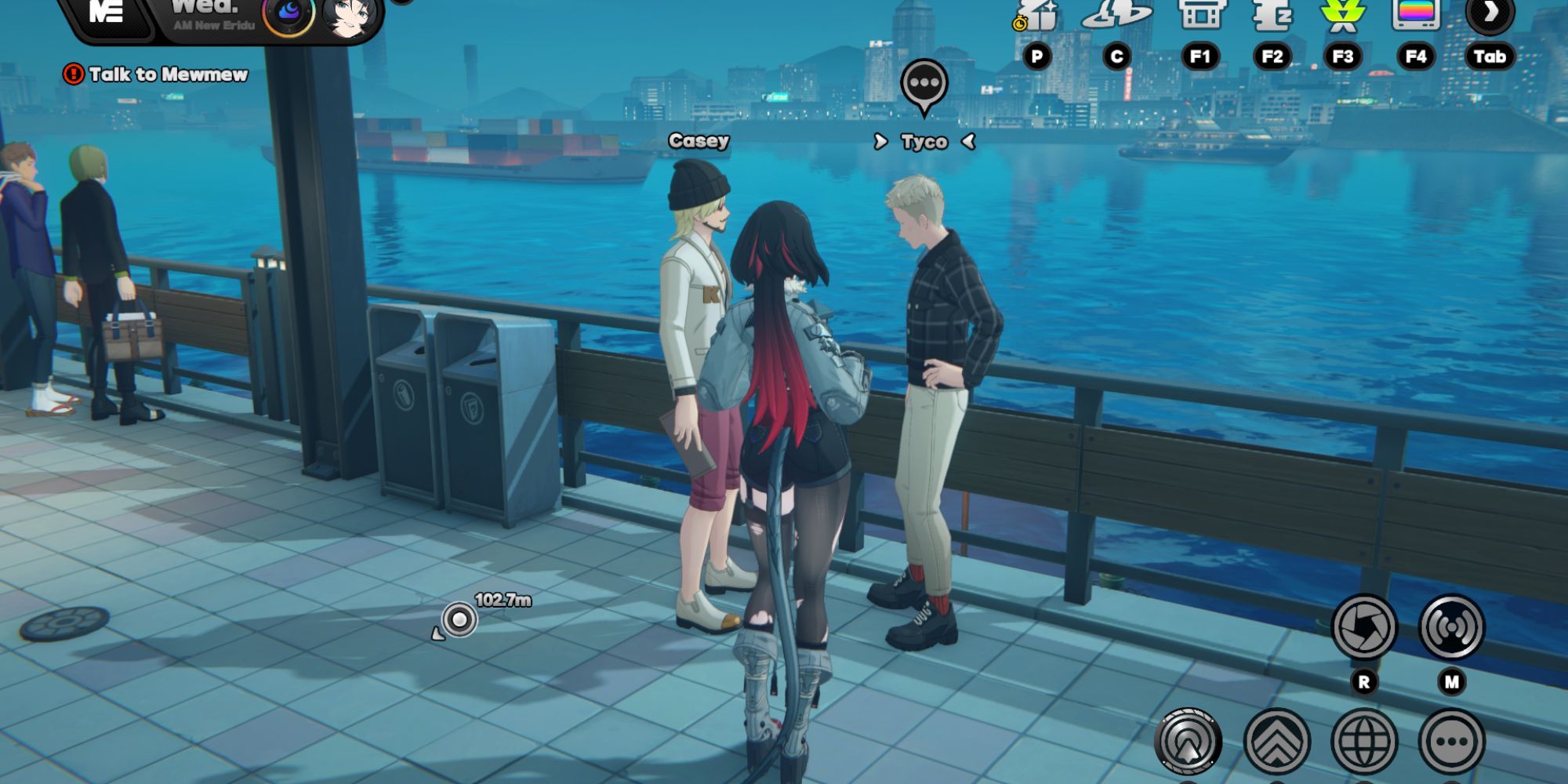 Image showing Karl, Tyco, and Jane Doe in Zenless Zone Zero