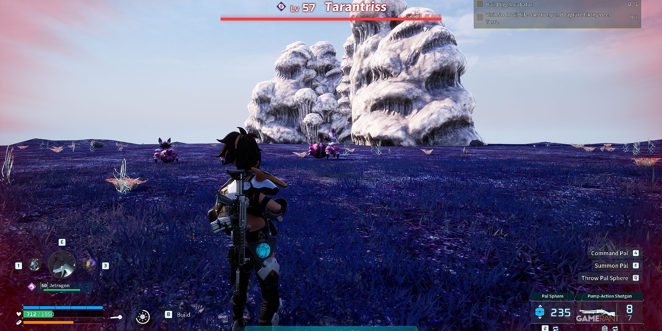 where to find Alpha Tarantriss in Palworld