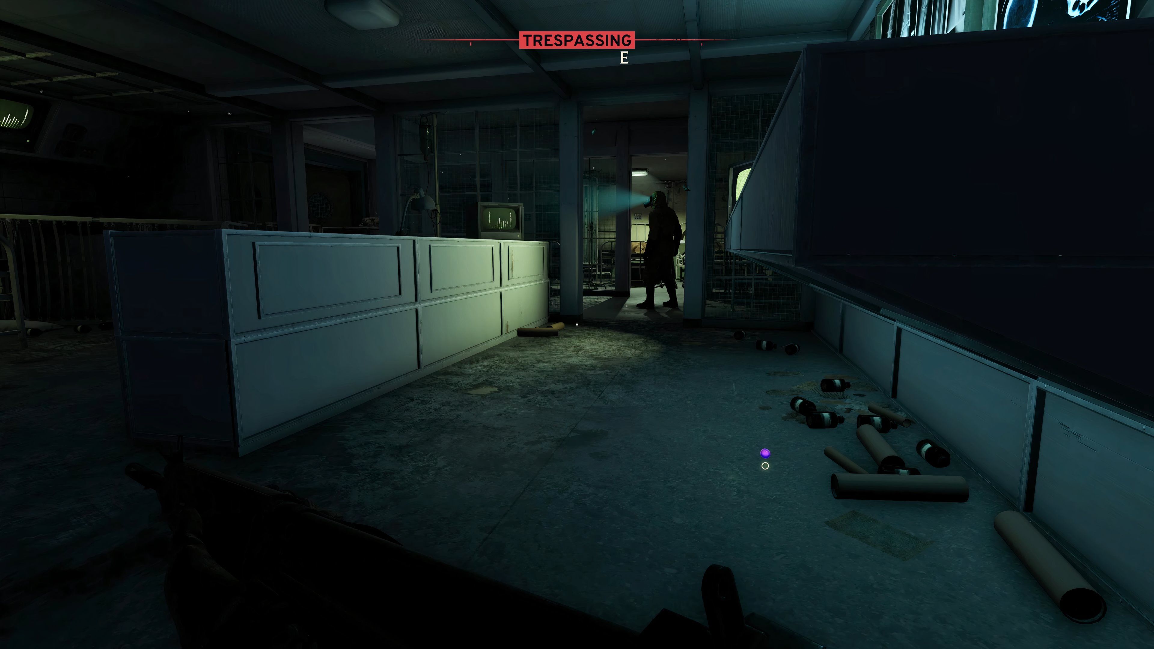 atomfall sneaking around infected enemy