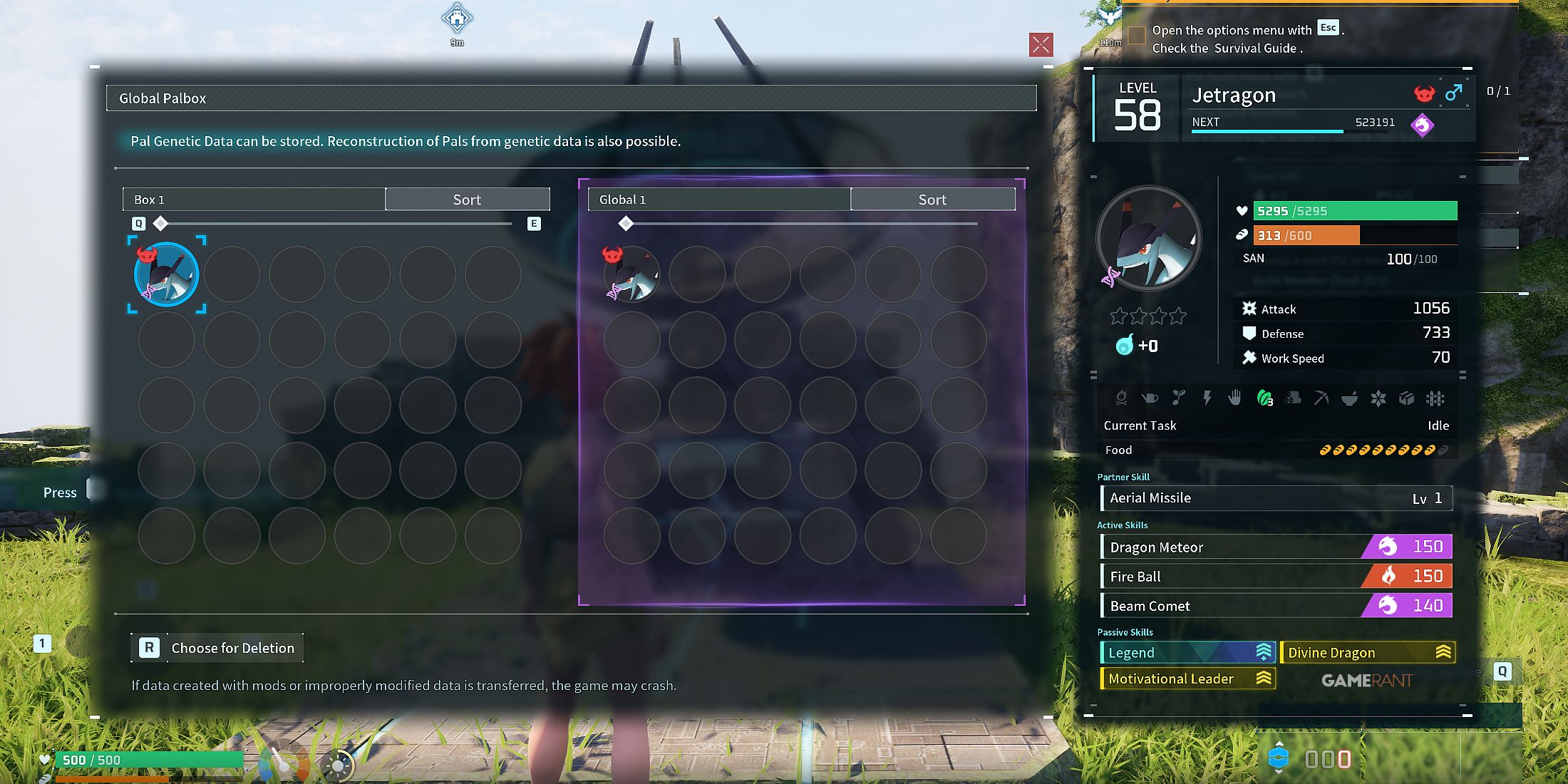 how to transfer Pals to different worlds in Palworld - 3