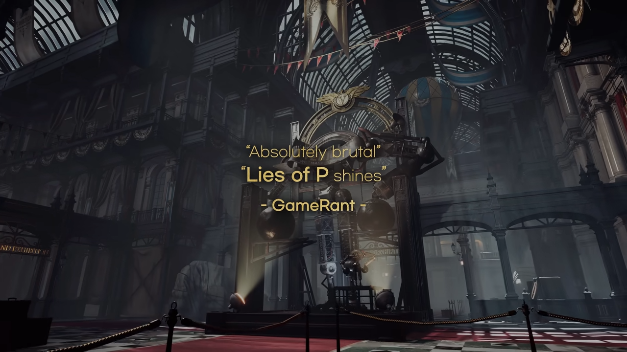 Clip image from GameRant Featured in Lies of P - Accolades Trailer