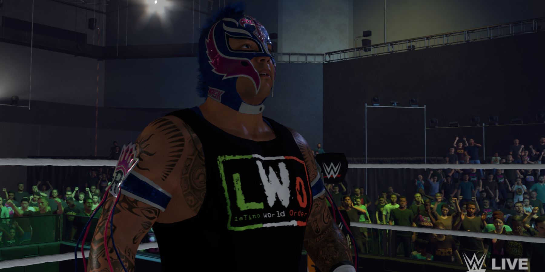 WWE 2K25 Rey Mysterio in the ring