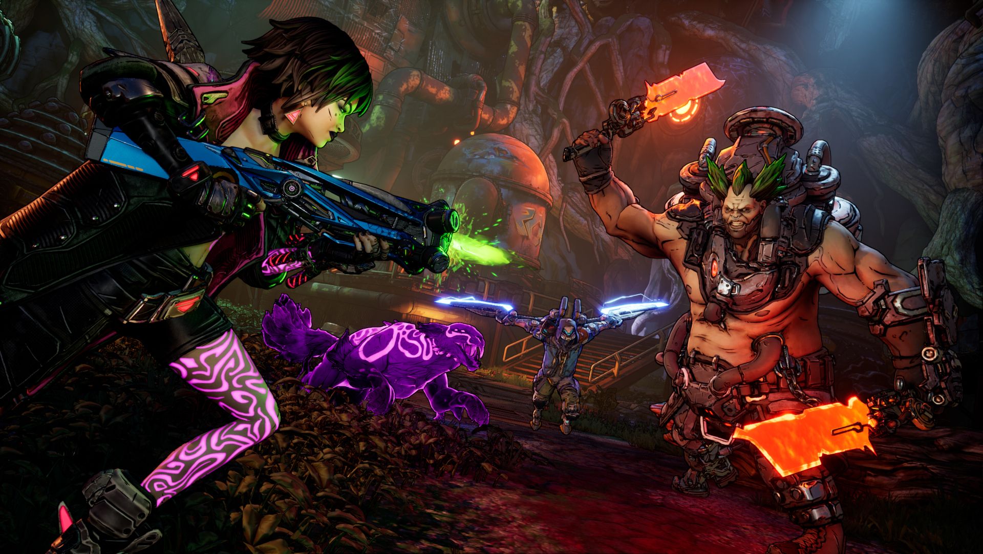 Vex the Siren Fighting an Enemy in Borderlands 4