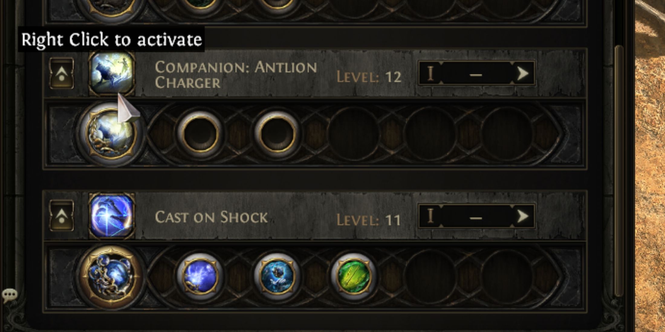 activating beast companion gem in path of exile 2