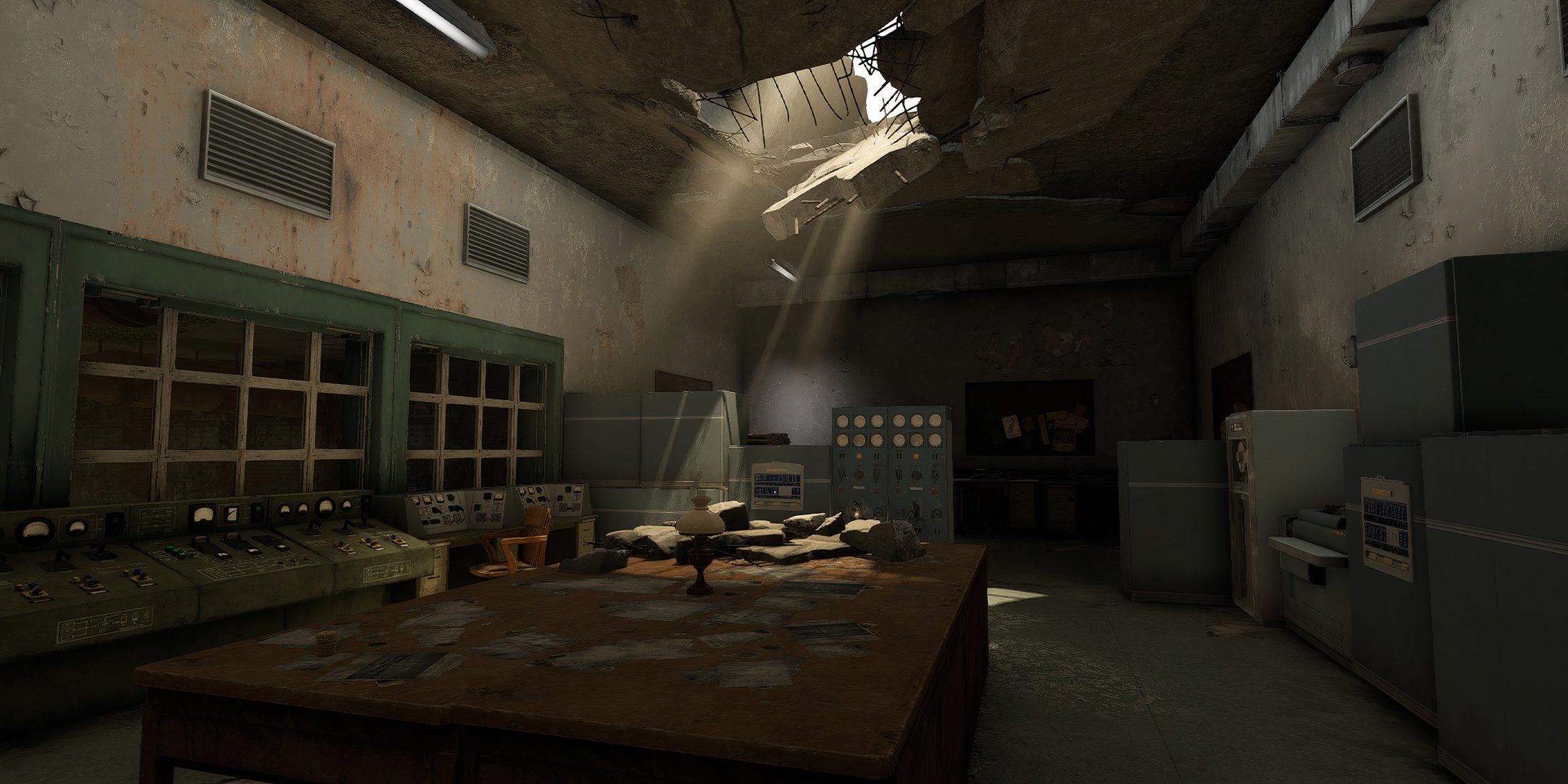 atomfall sewer tunnel control room