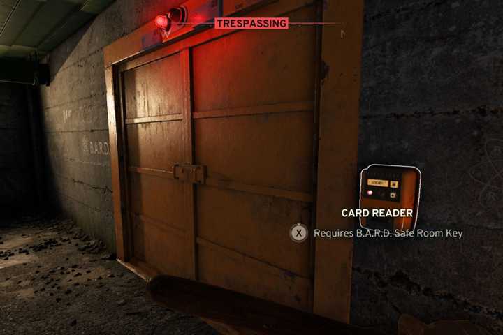 B.A.R.D Safe Room Key Location in Atomfall
