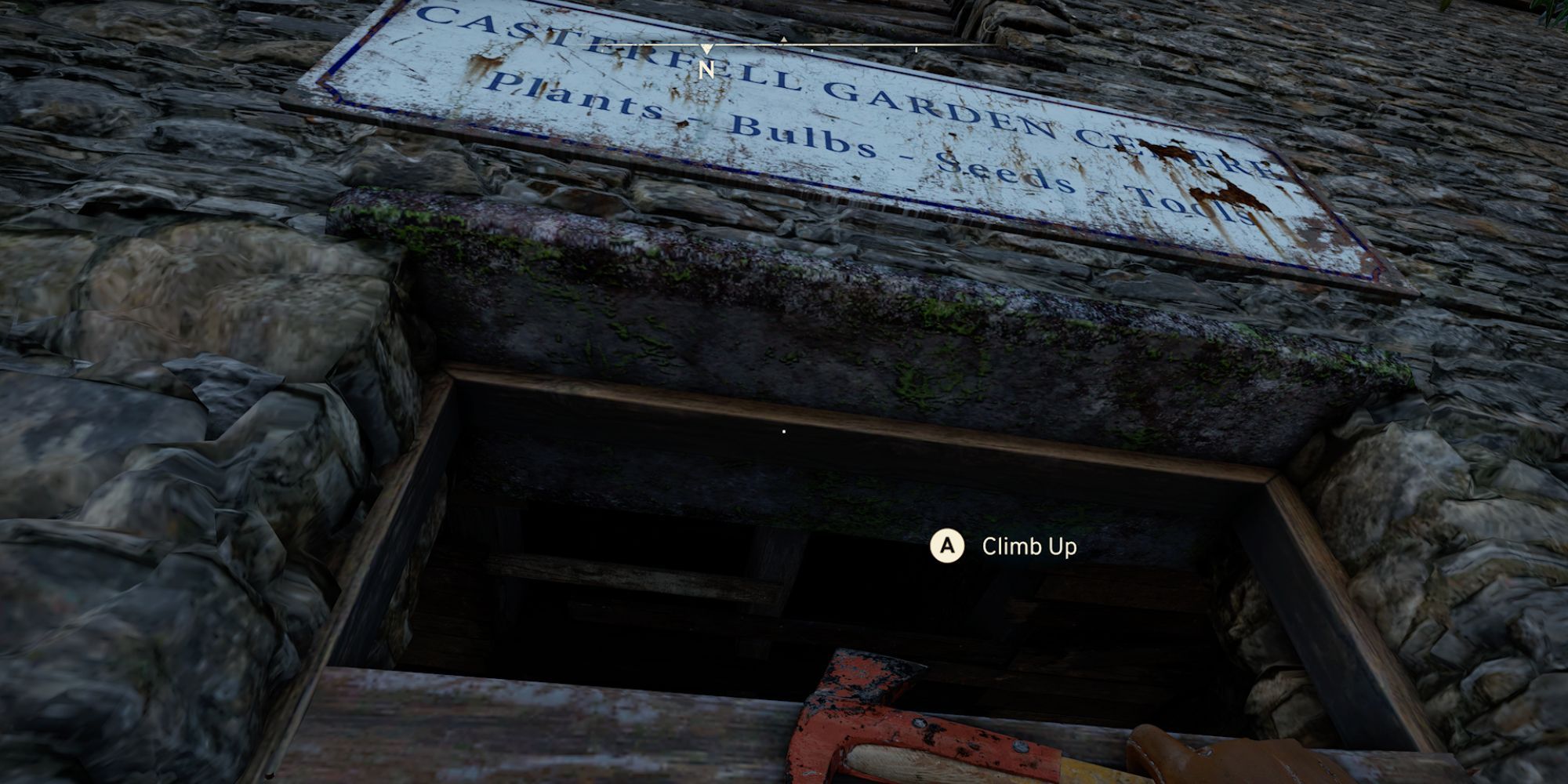 Climbing the Garden Centre in Atomfall