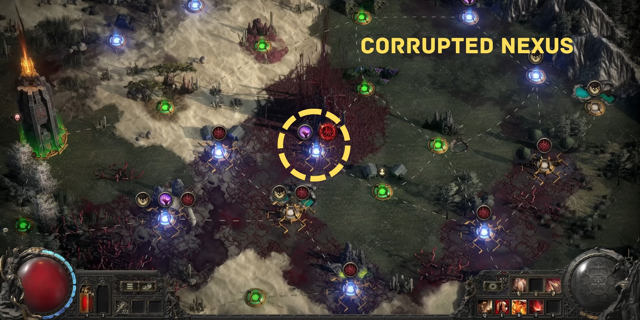 corrupted nexus in path of exile 2