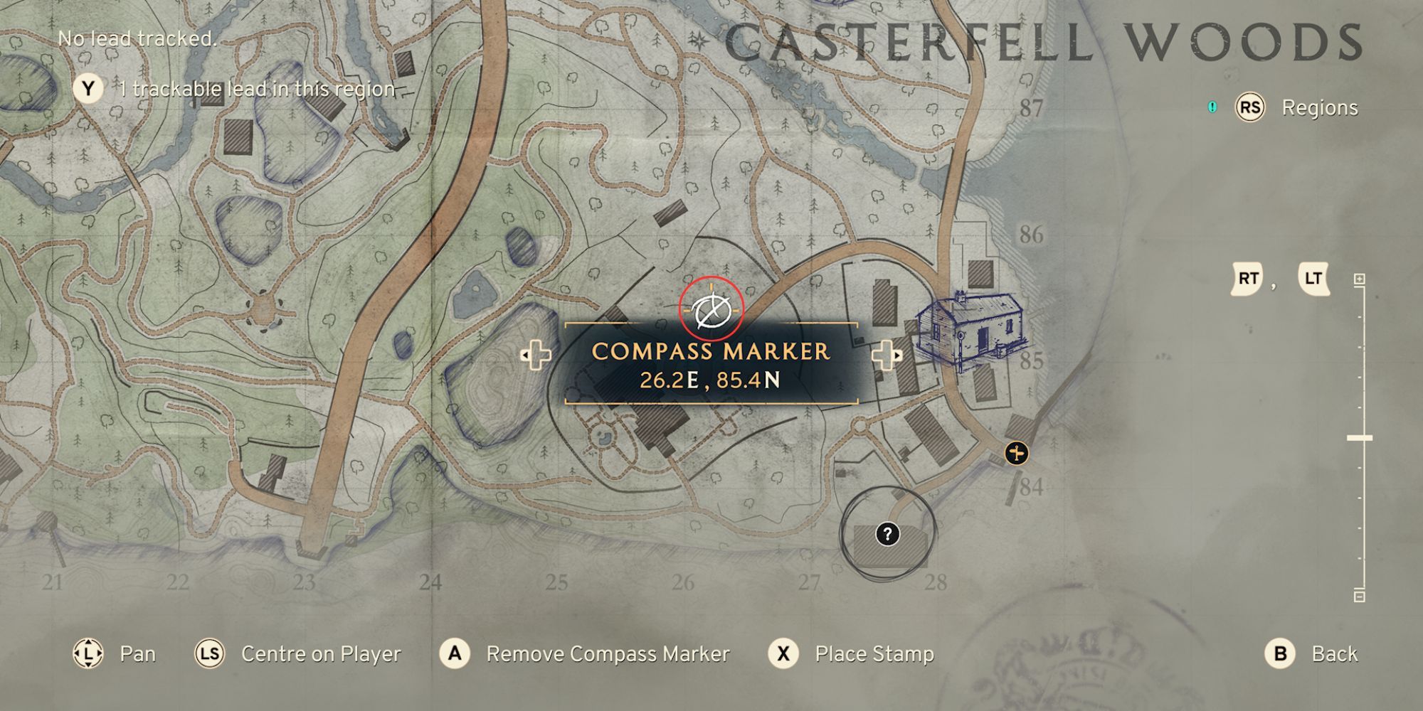 Datlow Manor map Location in Atomfall