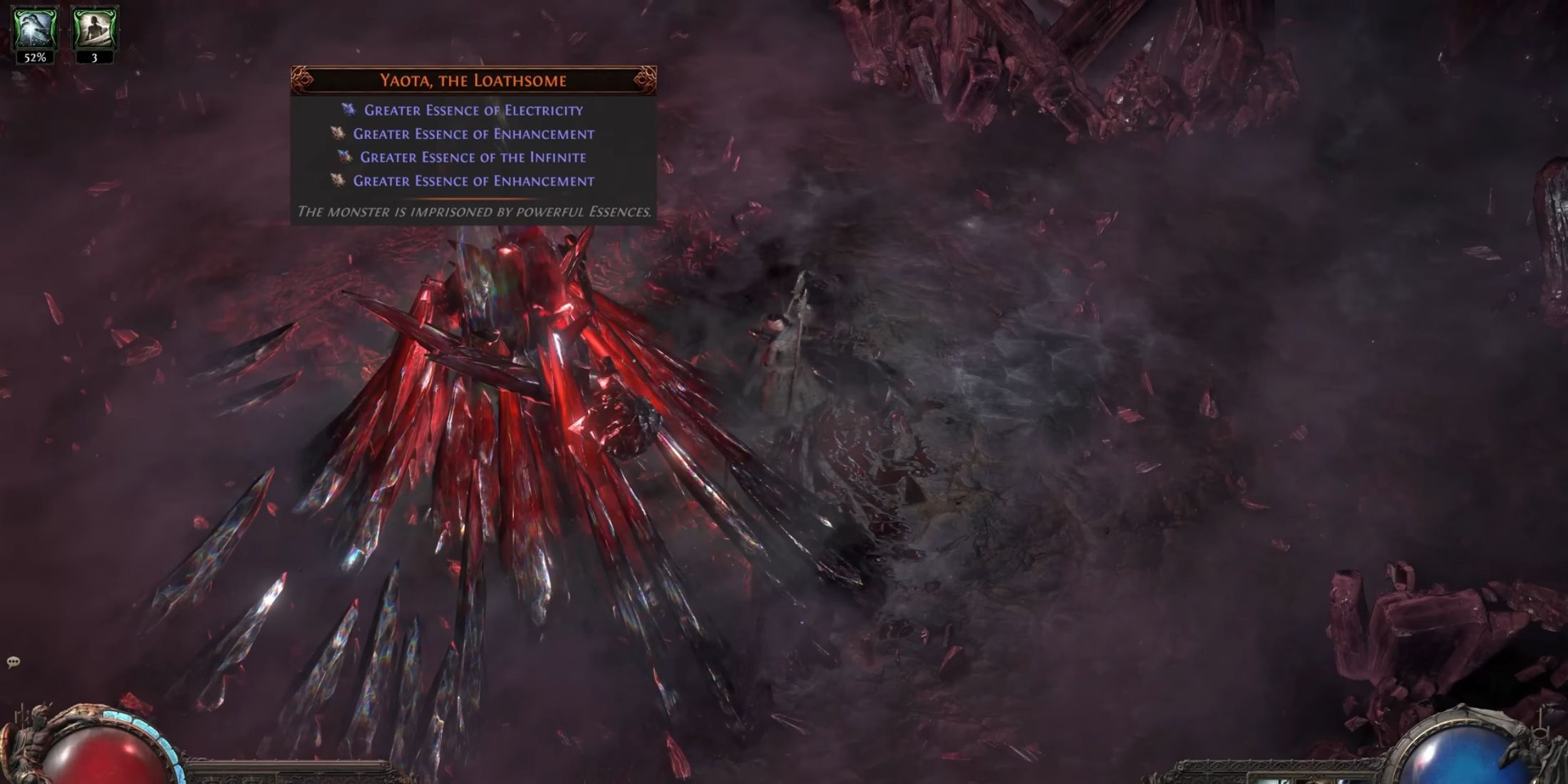 essence boss in silent cave unique map in path of exile 2