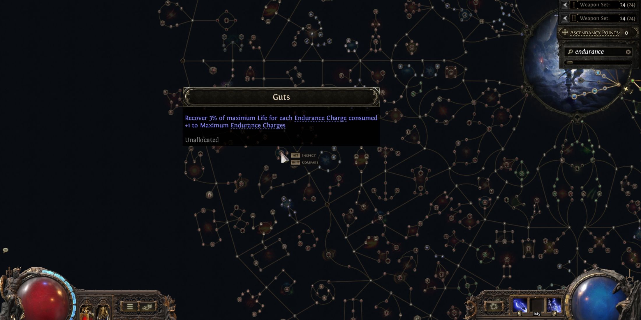 guts in path of exile 2