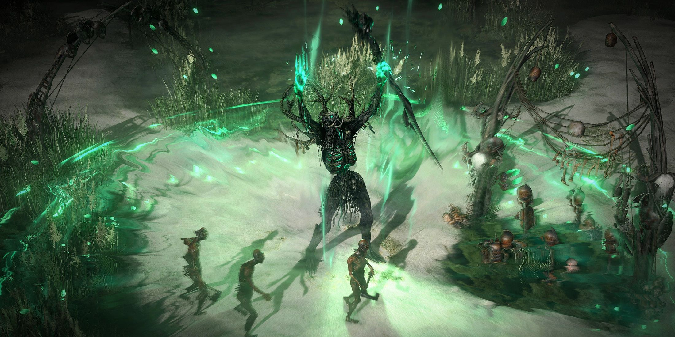 Path of Exile 2 enemy mobs promo gameplay screenshot