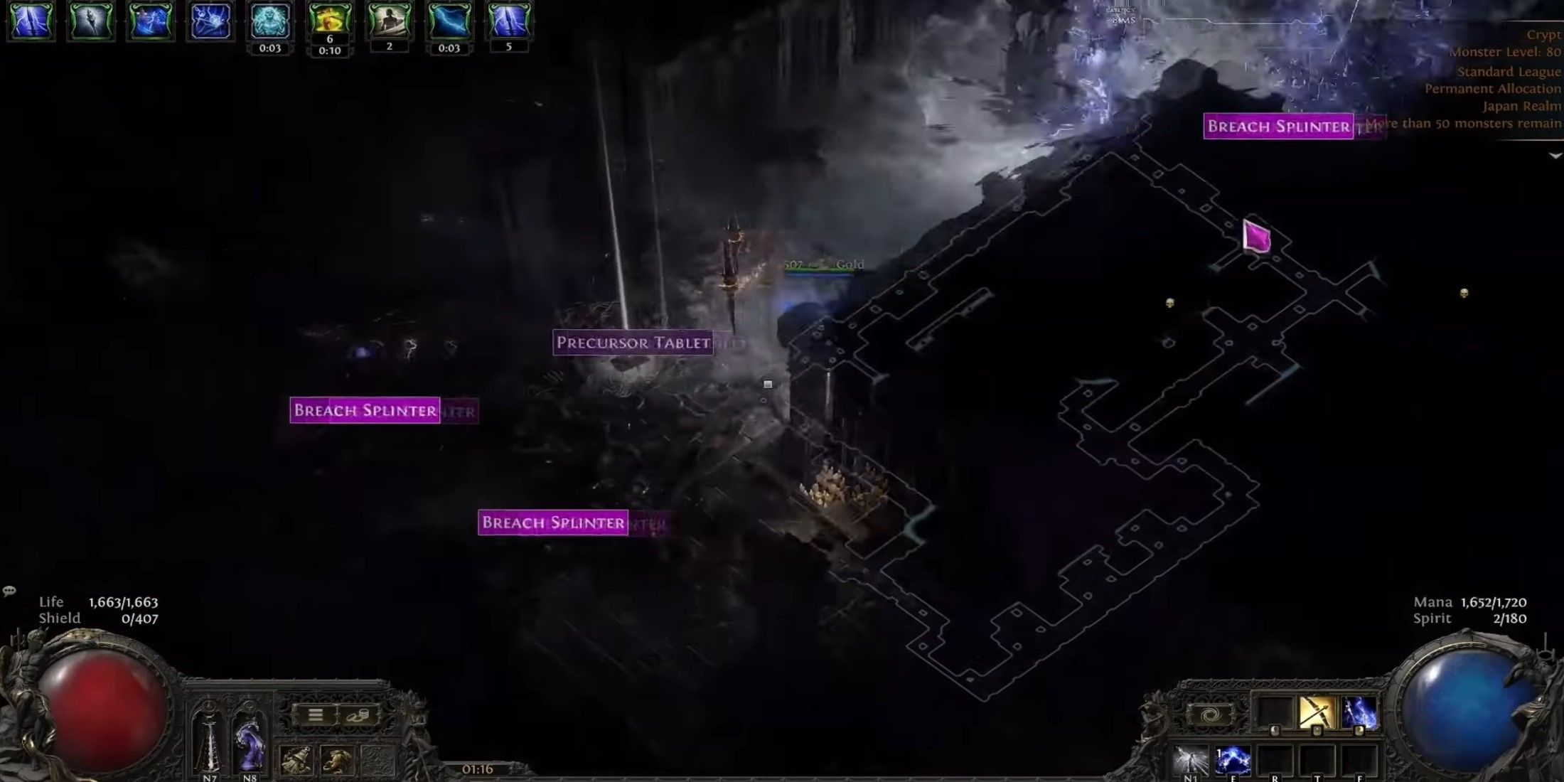 Path of Exile 2 Ranger ice shot endgame