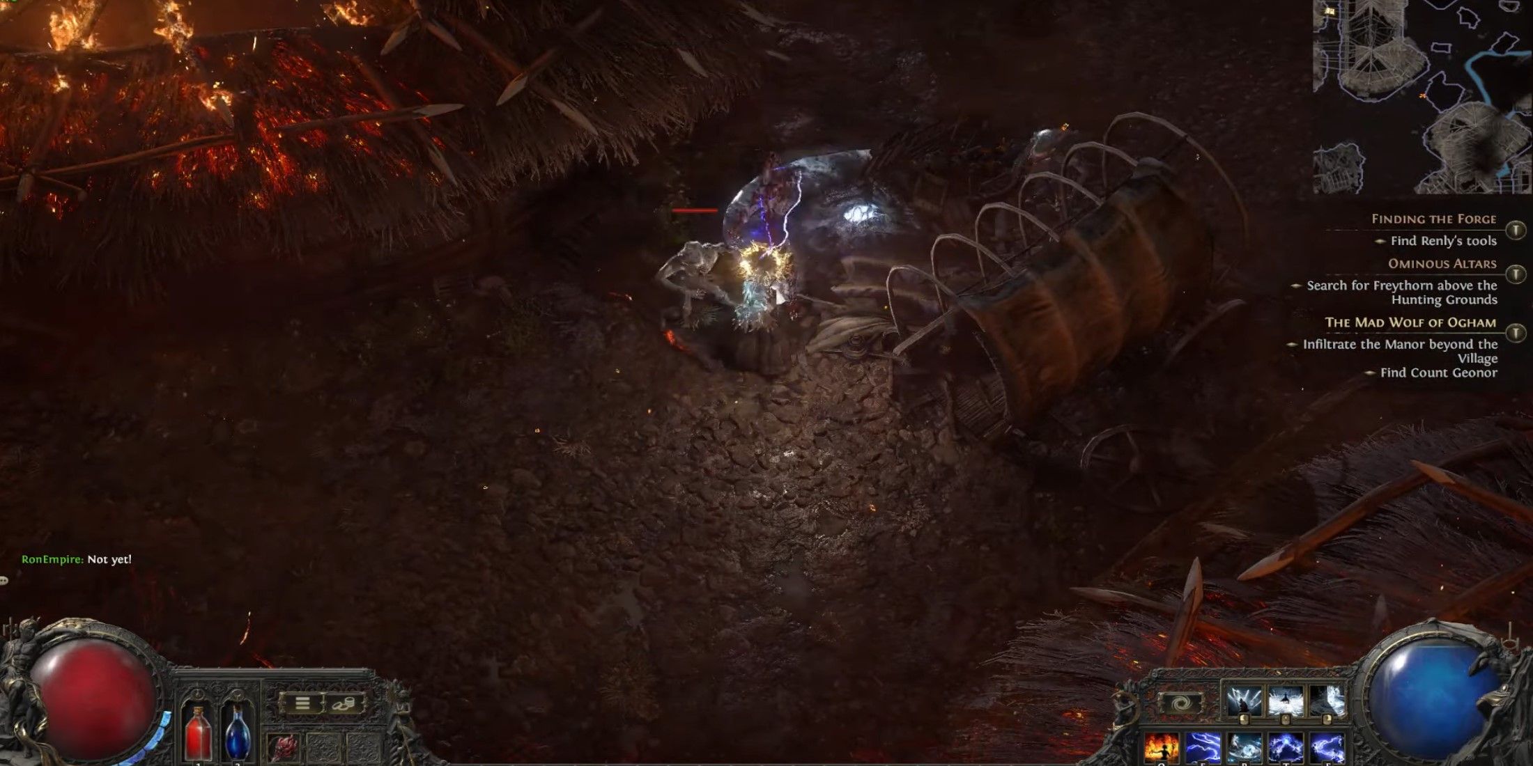 Path of Exile 2 Sorceress lightning and frost