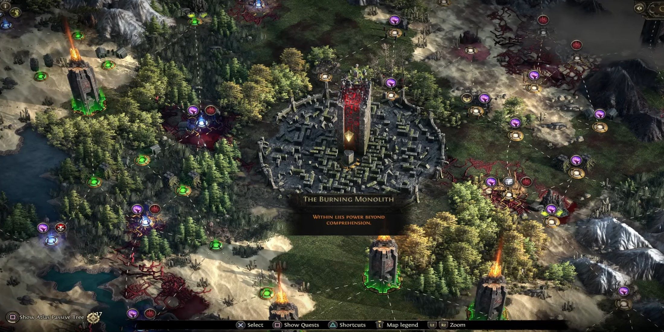 Path of Exile 2 the burning monolith