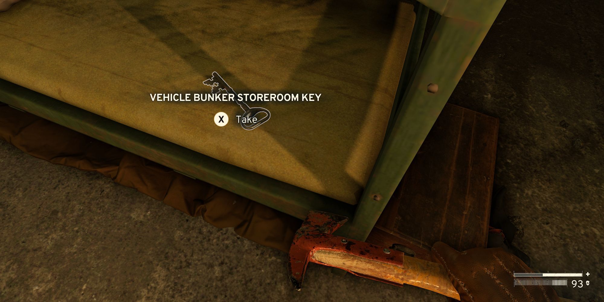 Vehicle Bunker Storeroom Key Location in Atomfall