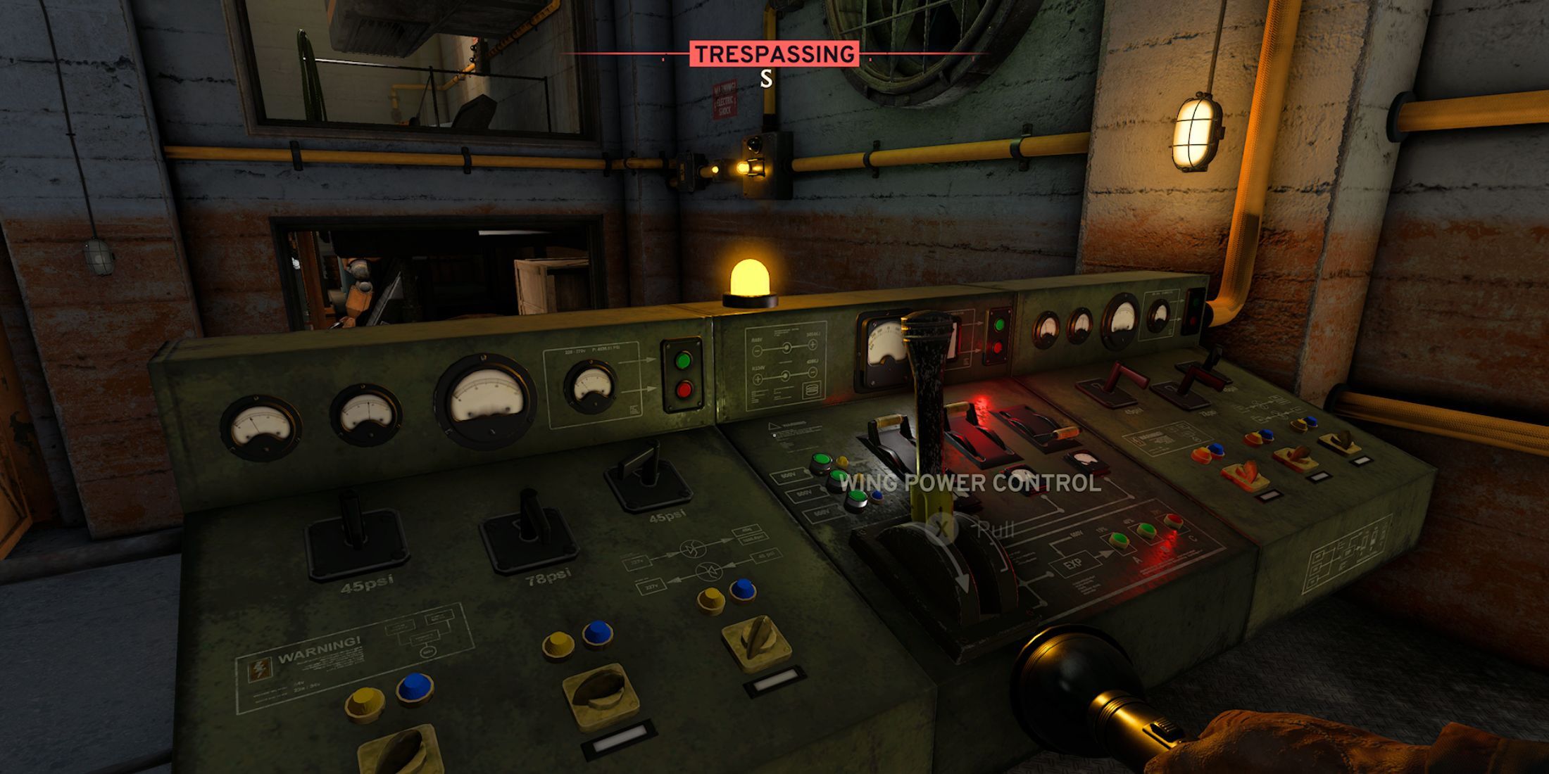 Wing Power Control Switch in Atomfall