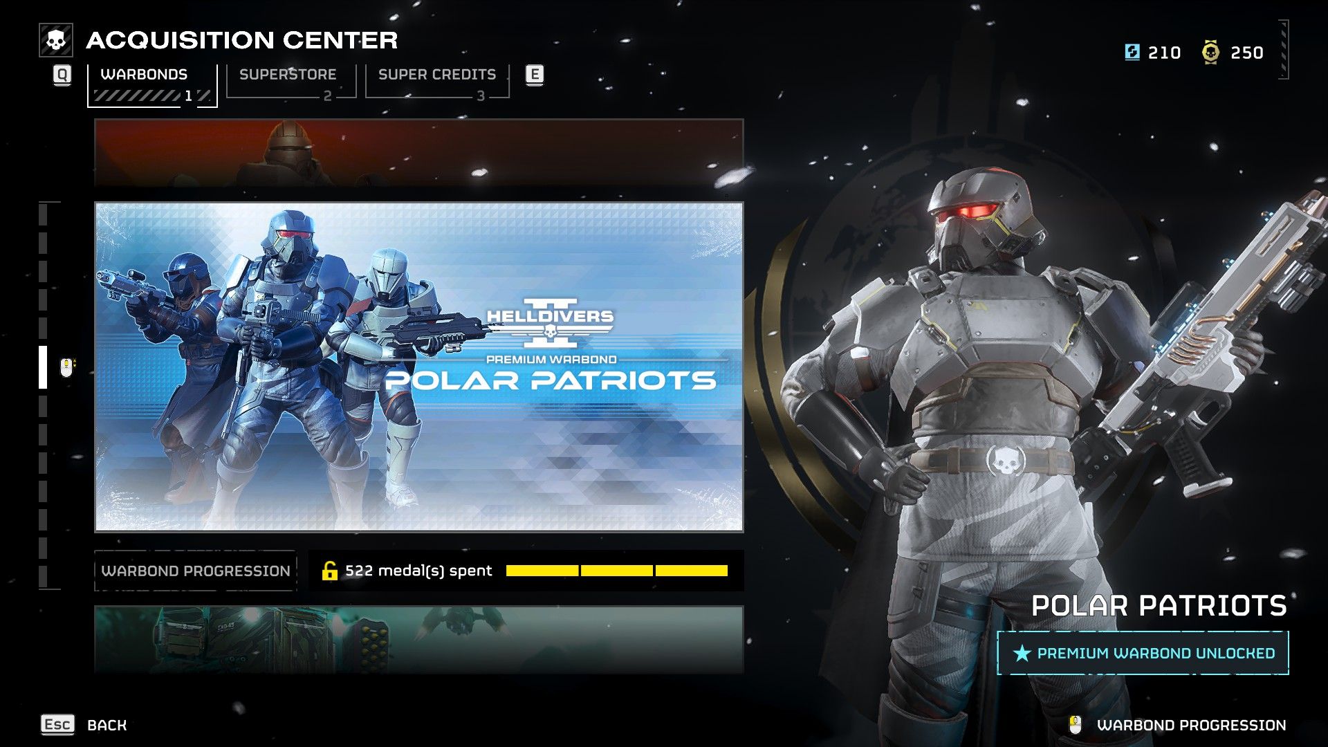 Helldivers 2 Polar Patriots