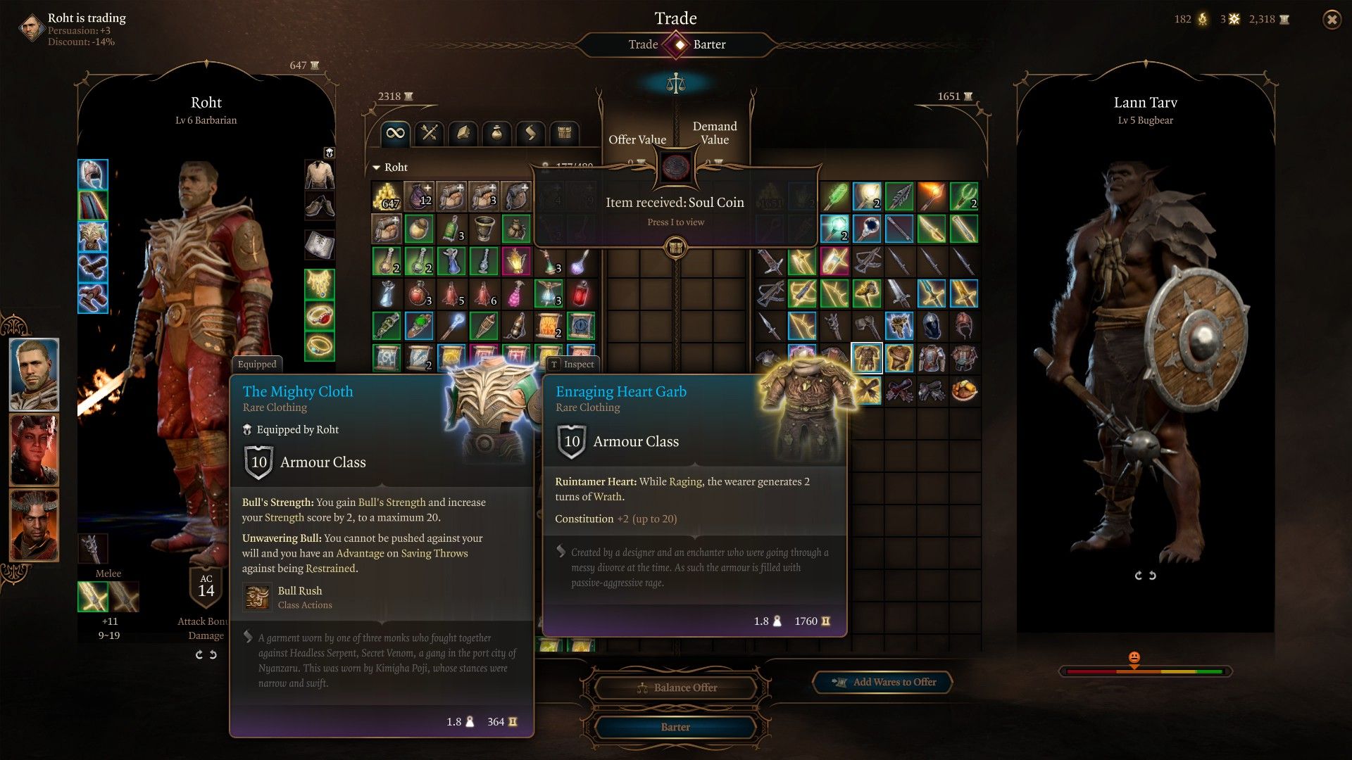 BG3 Enraging Heart Garb
