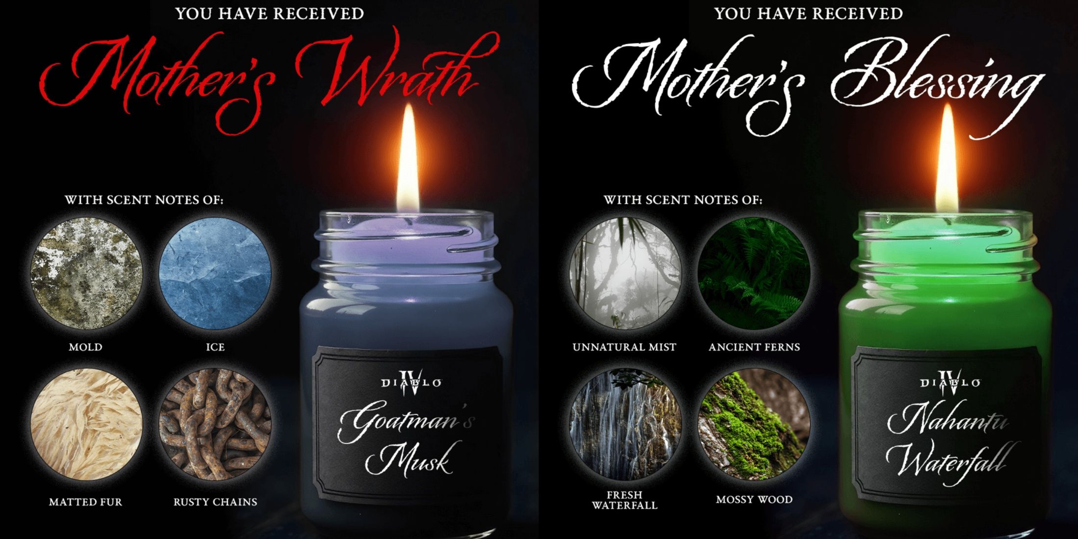 diablo 4 x cantrip candles mother's judgement goatman's musk nahantu waterfall