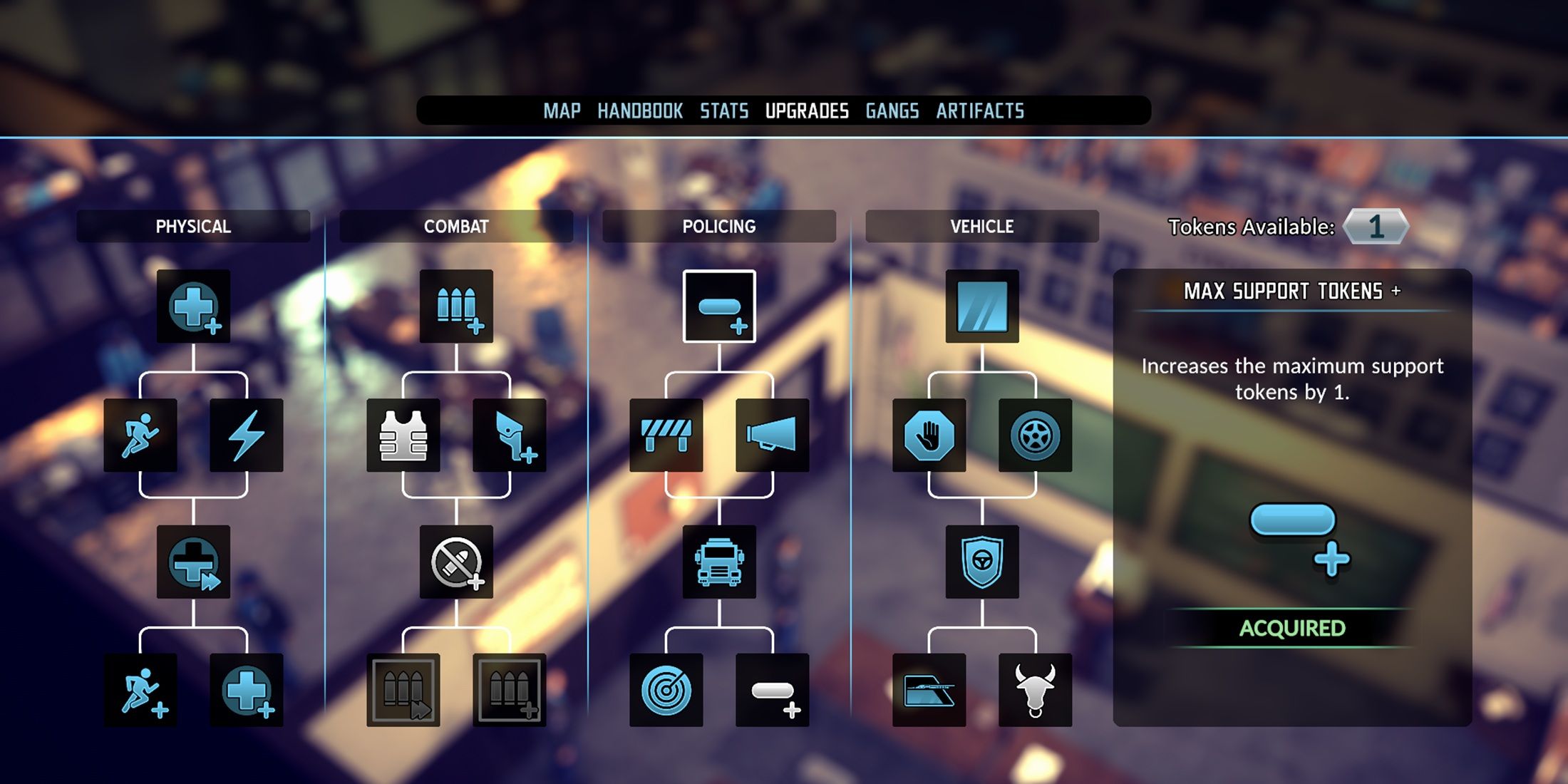 Max Support Tokens Skill - The Precinct