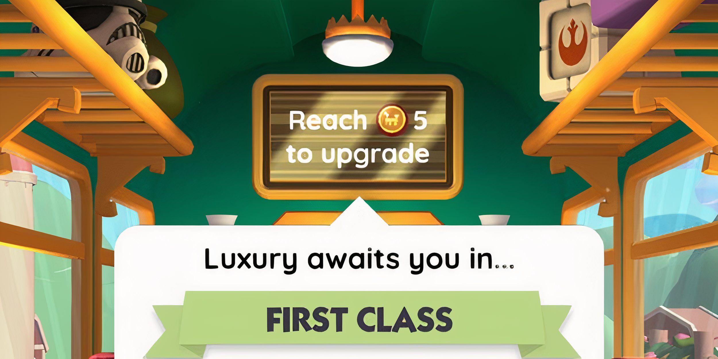 What is First Class in Monopoly GO