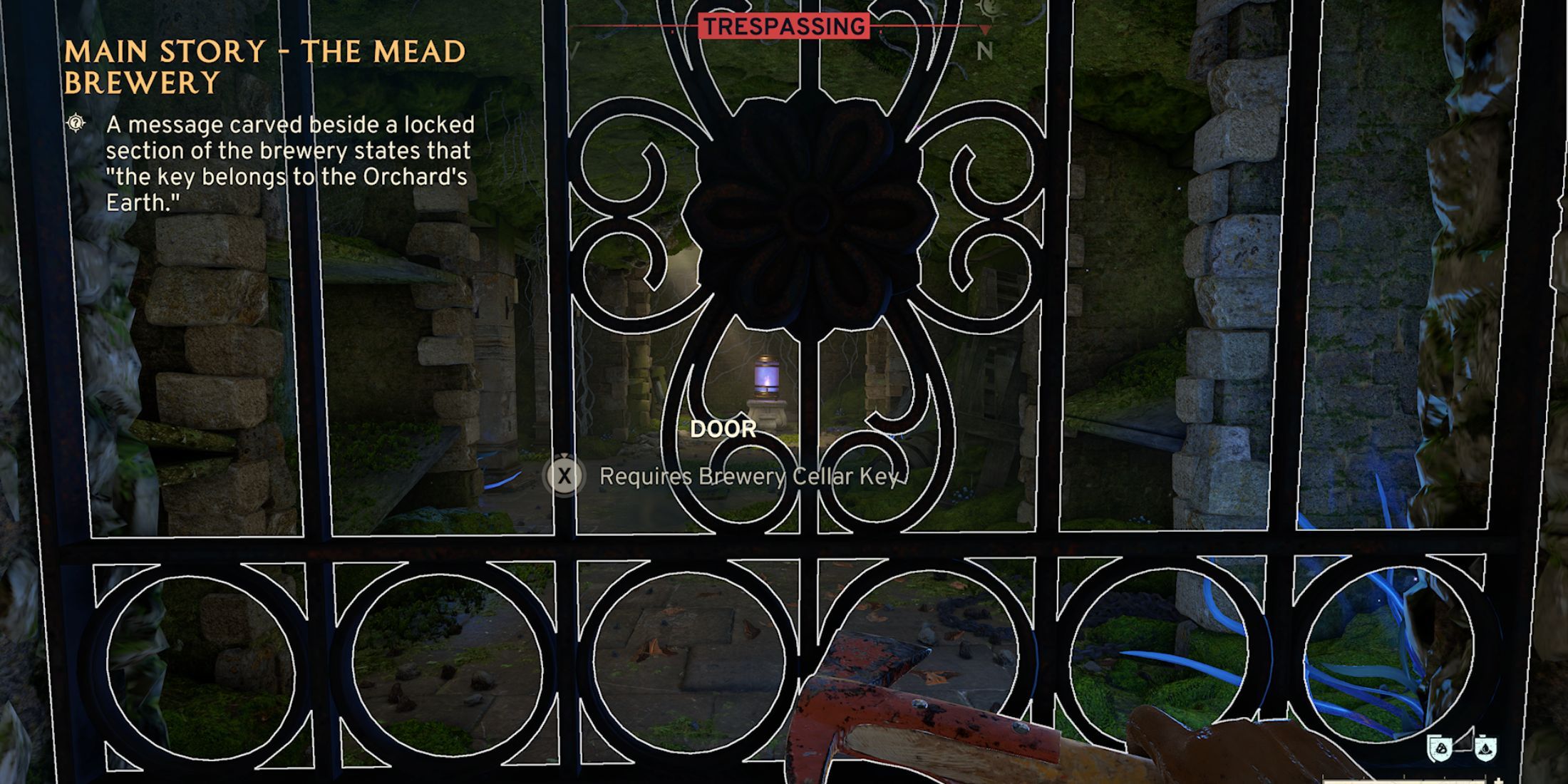 Locked Brewery Cellar door in Atomfall Wicked Isle