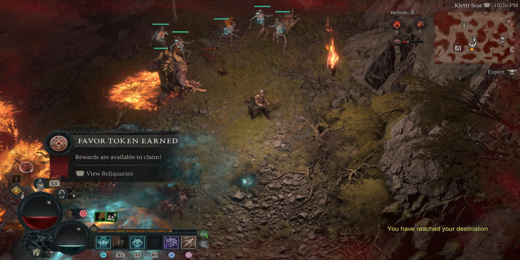 The Player Earning A Favor Token