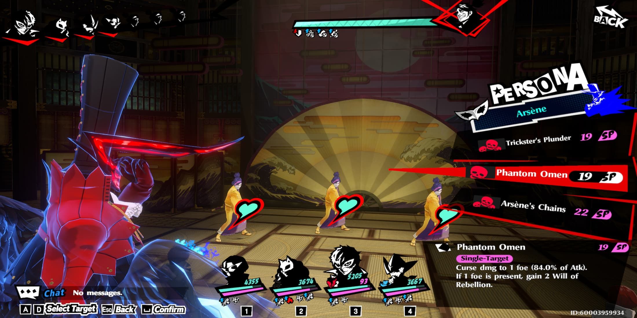 The Player Using a Single-Target Attack