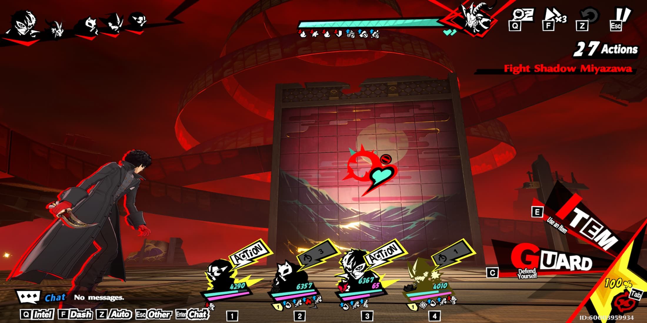 Shadow Miyazawa Hiding in the Door