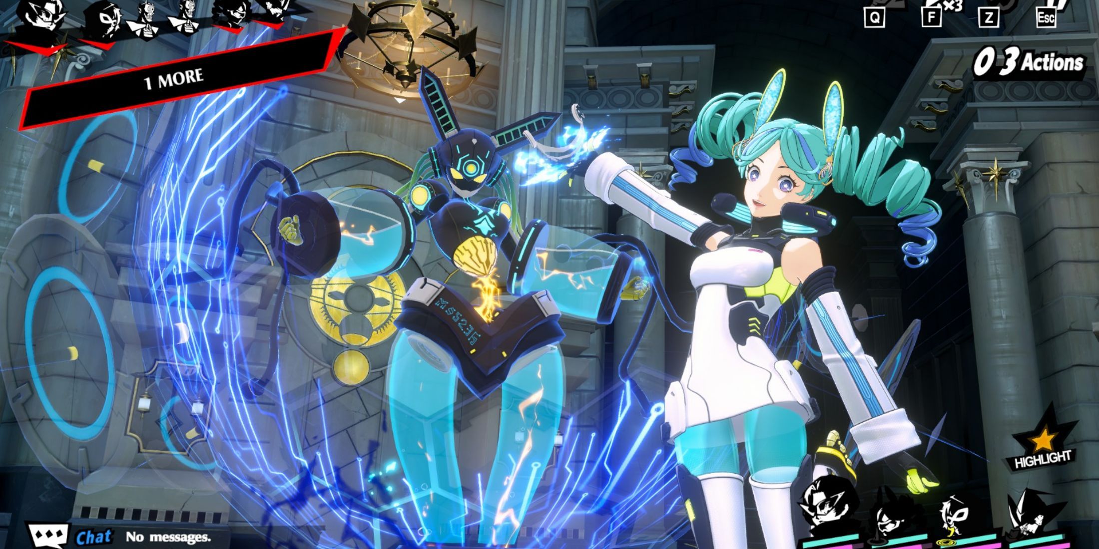All Yui Skills in P5X