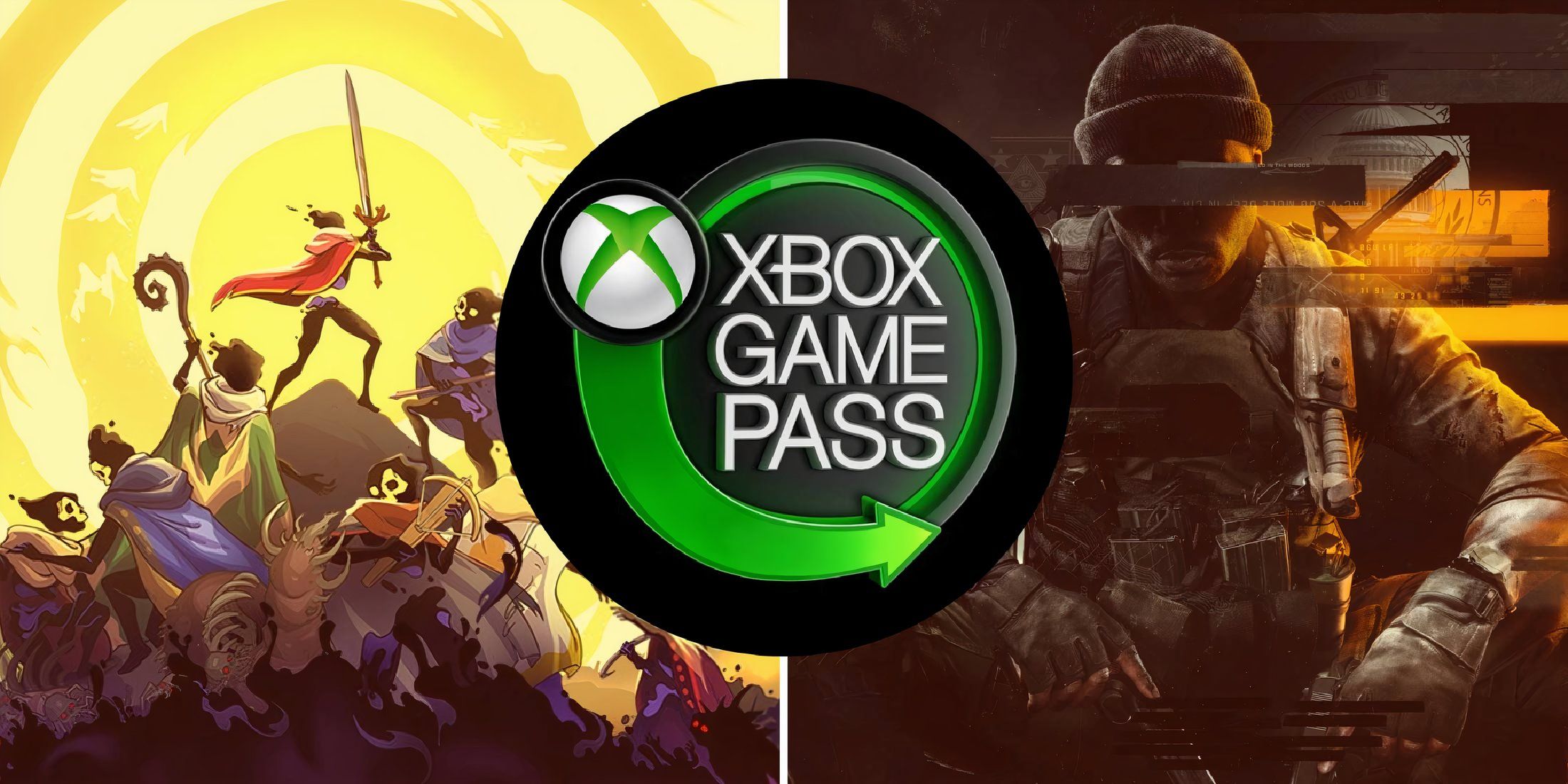 33 Immortals Game Cover and Call of Duty Black Ops 6 Game cover behind Xbox Game Pass logo