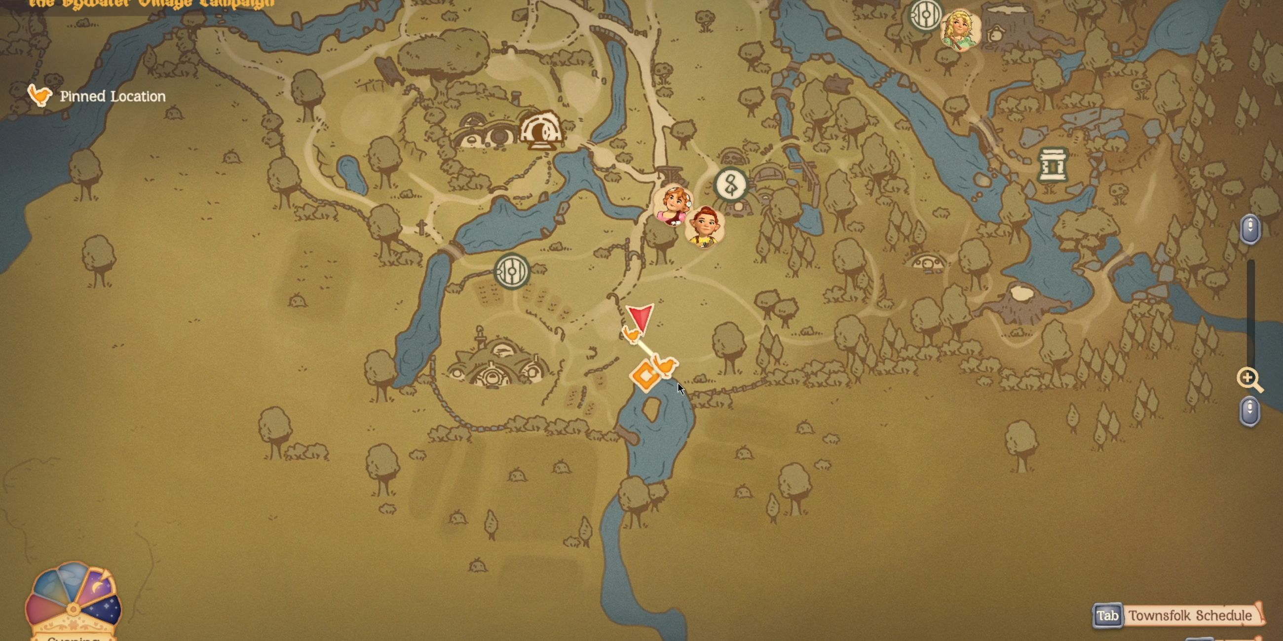 eye of the lake location tales of the shire