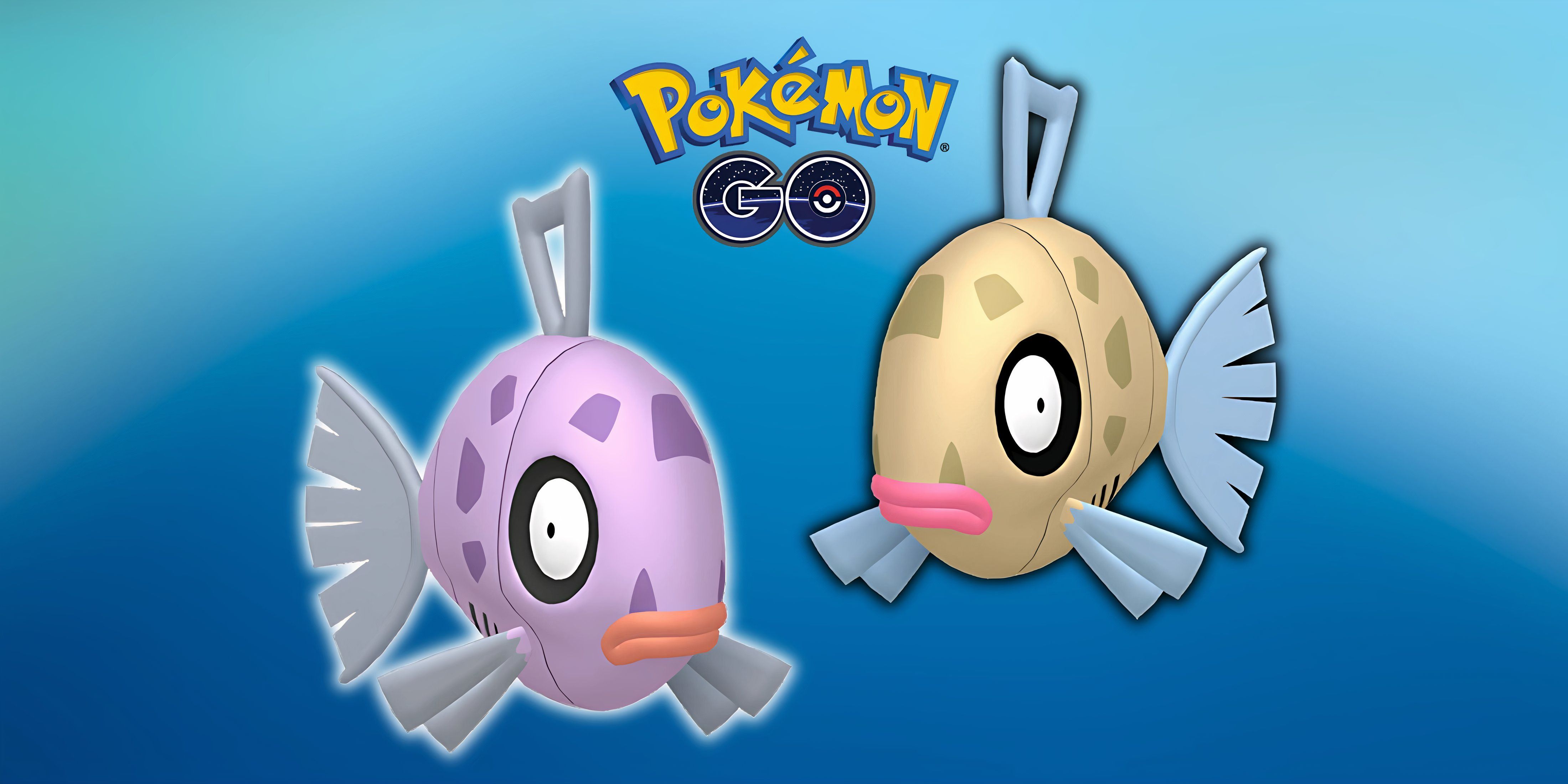 Feebas and Shiny Feebas in Spotlight Hour event