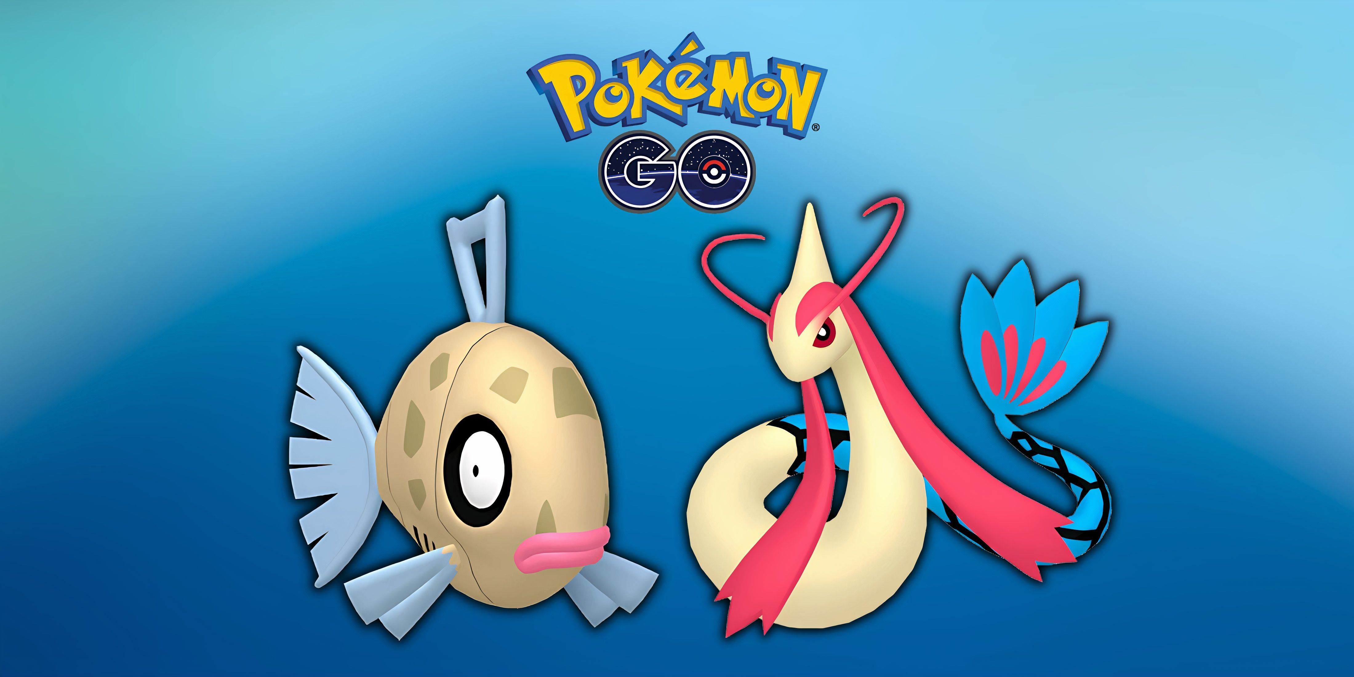 Feebas evolves into Milotic in Spotlight Hour event