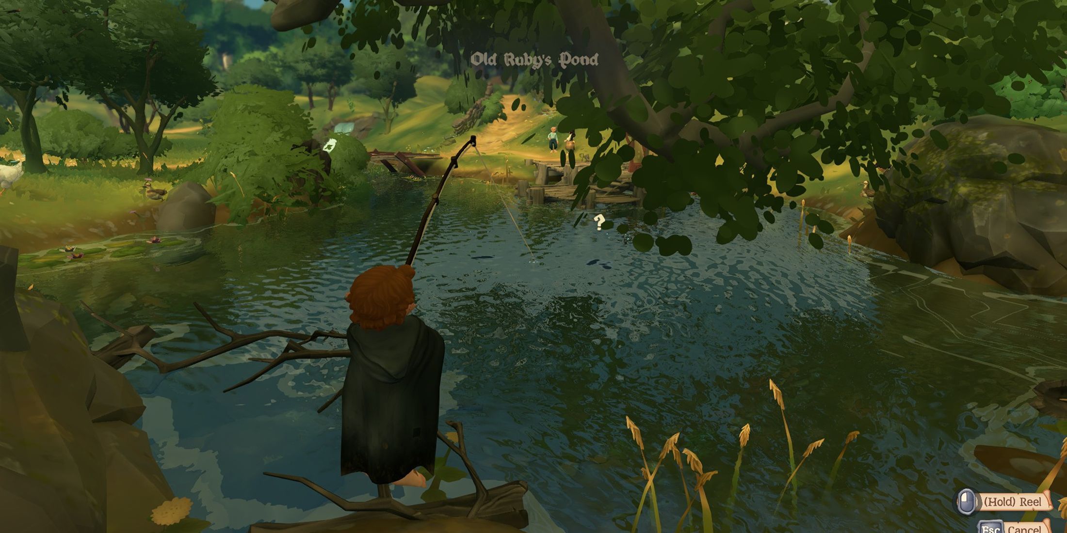 Fishing in Tales of the Shire