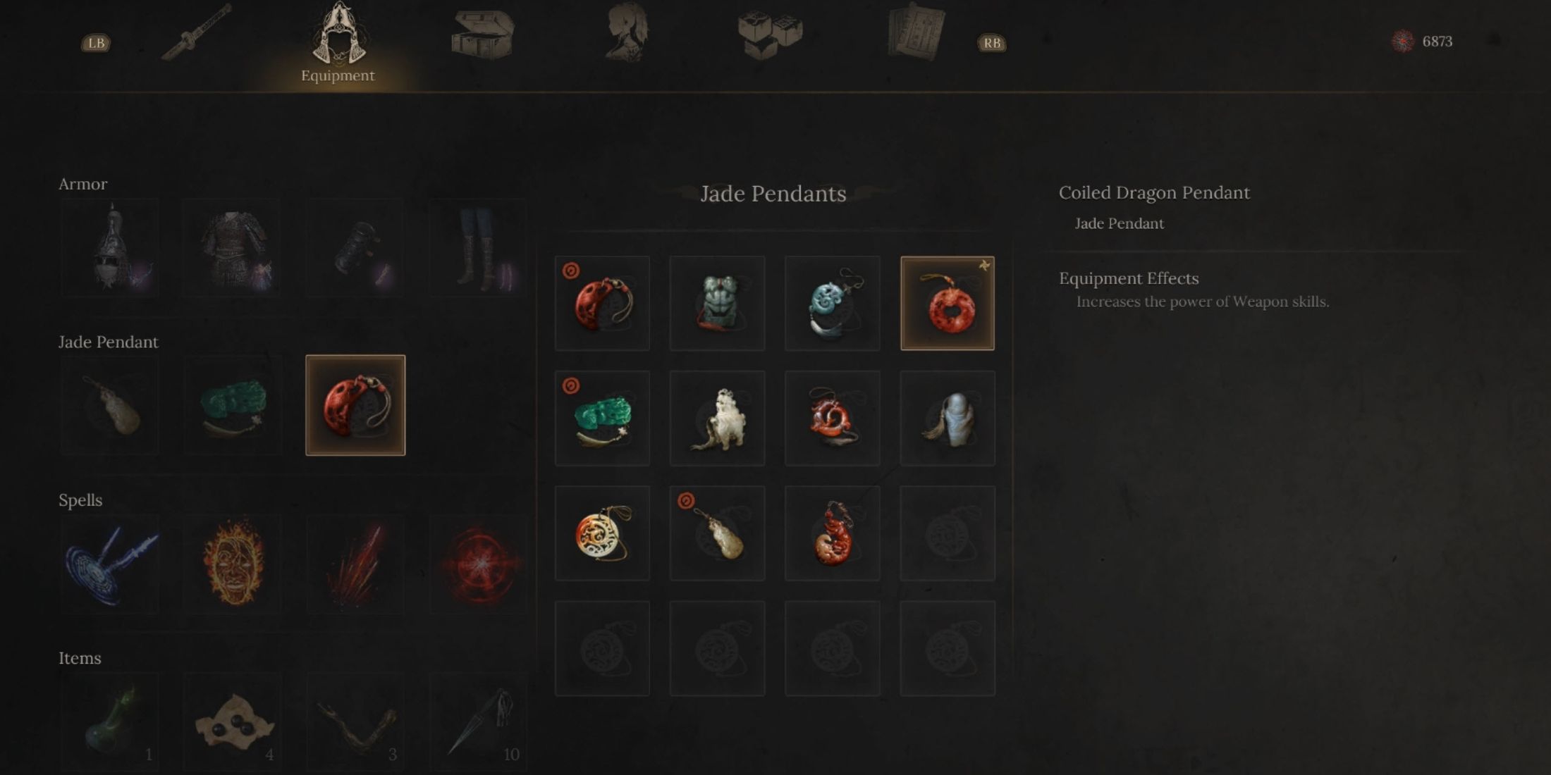 Getting the Coiler Dragon Pendant from Honglan Wuchang Fallen Feathers