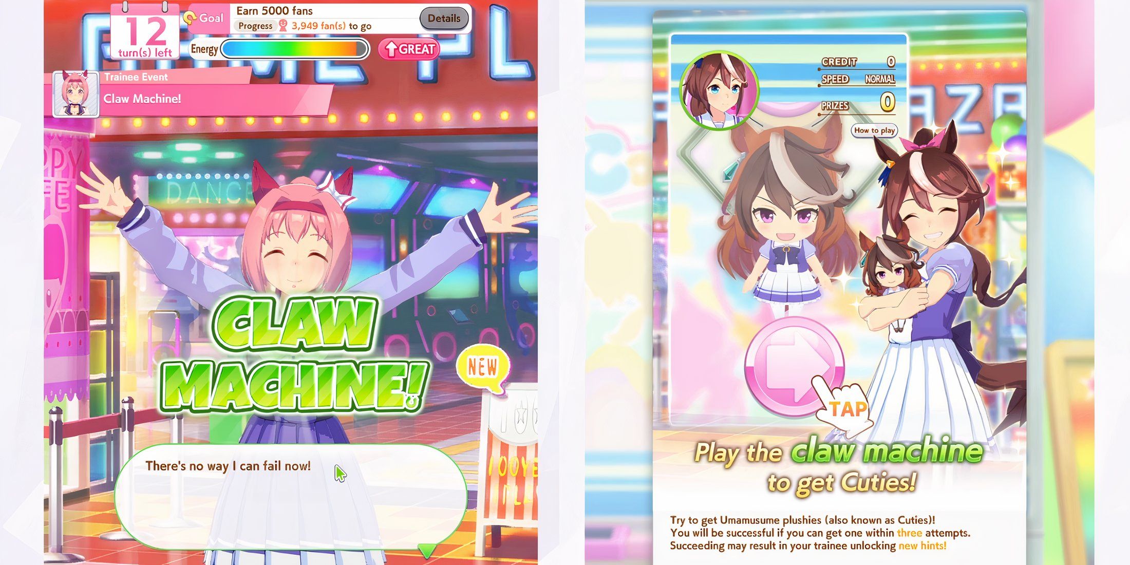 how to play claw machine in umamusume pretty derby