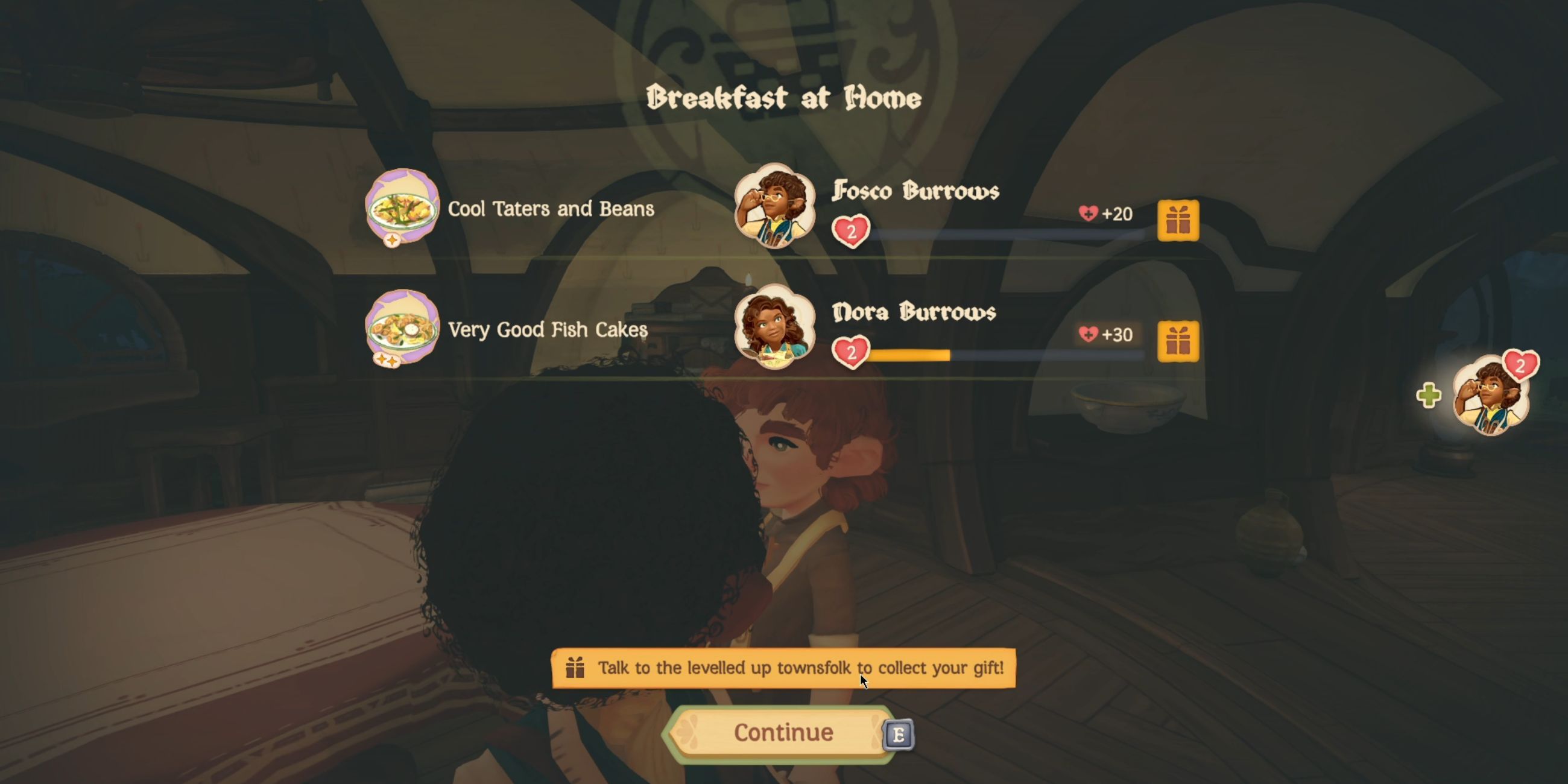 how to share meals tales of the shire