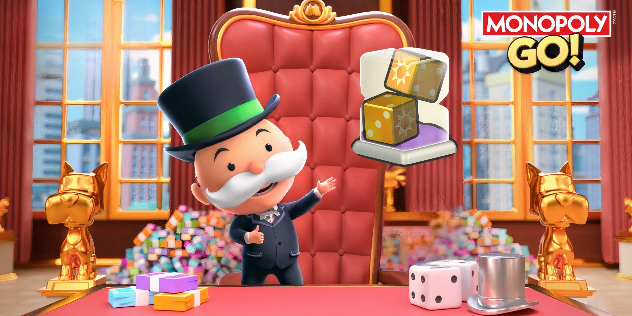 Monopoly GO Solar Dice Skin