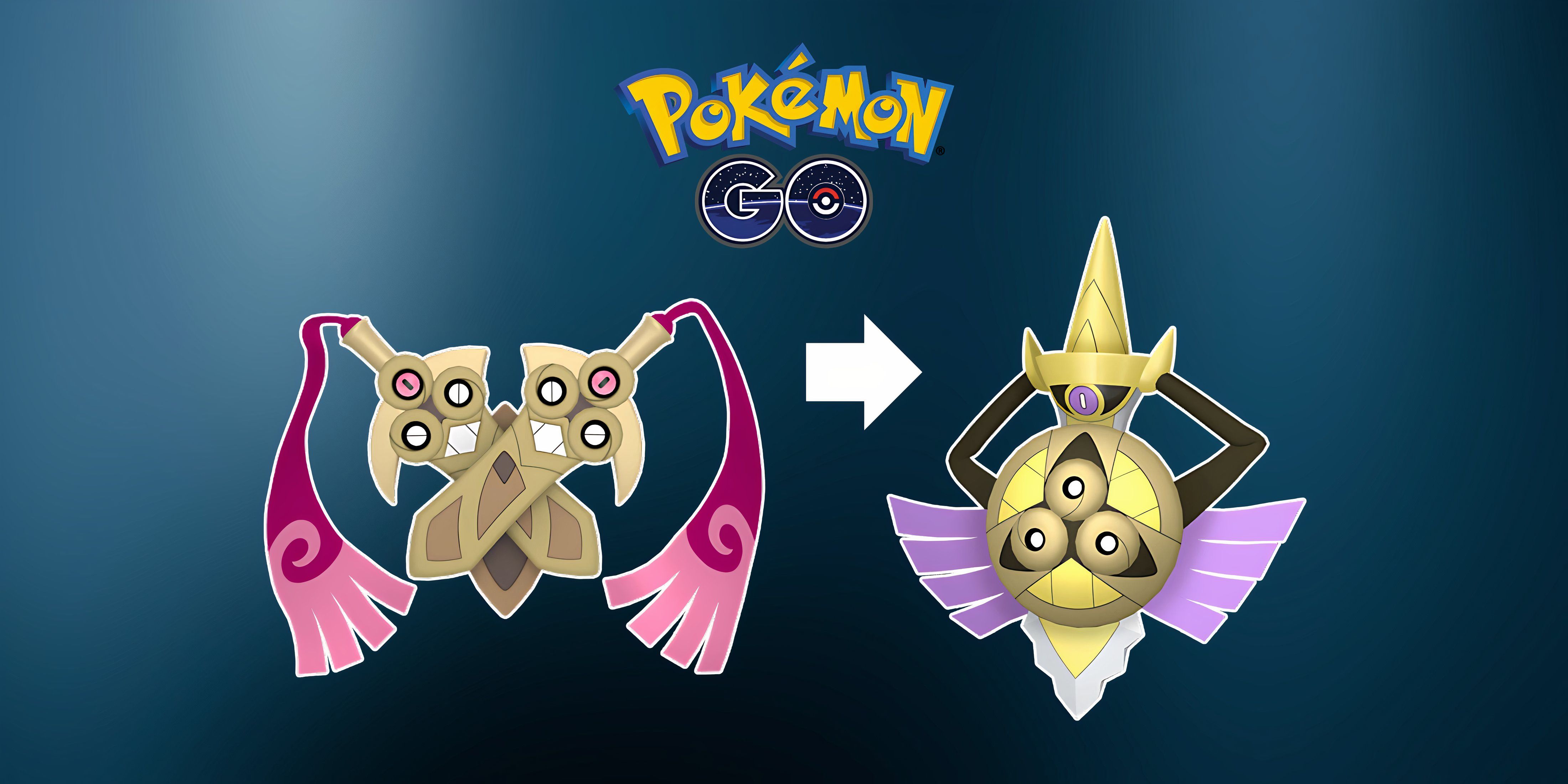Pokemon GO Evolve Doublade into Aegislash