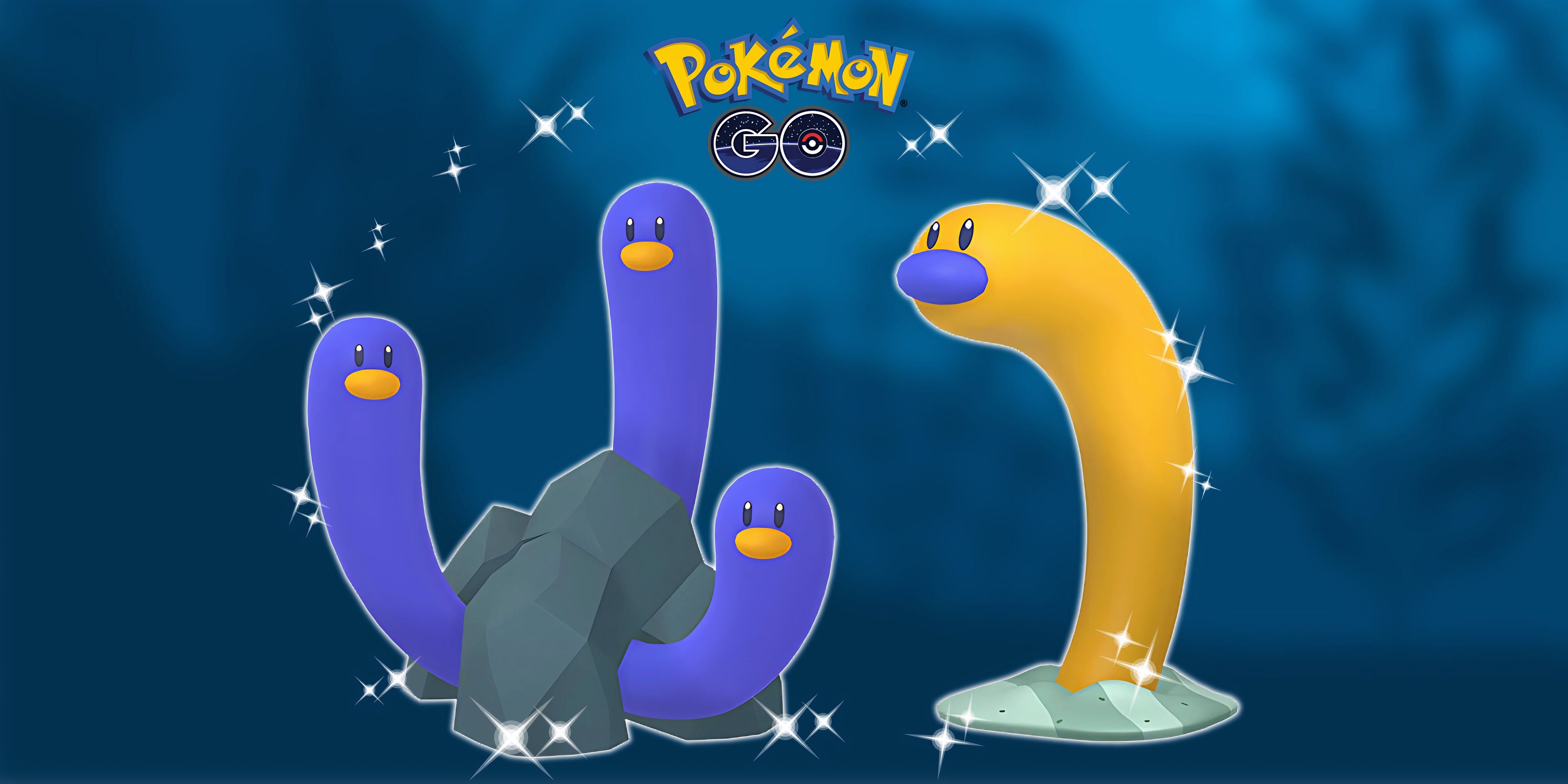 Pokemon GO Shiny Wiglett and Shiny Wugtrio