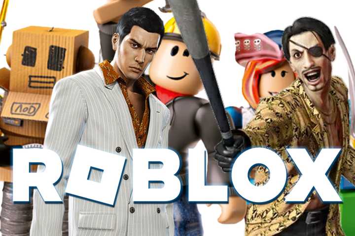Roblox characters Yakuza Goro Majima Kazuma Kiryu Like a Dragon